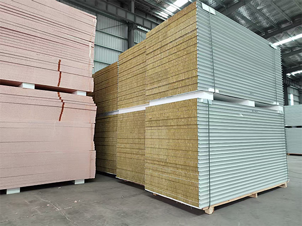 巖棉+真金不老泡夾芯板